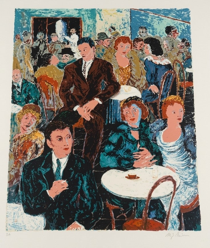 Aligi Sassu - Al Bar