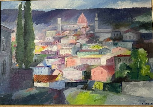 E. Piccolo - Senza Titolo (veduta paesaggistica)