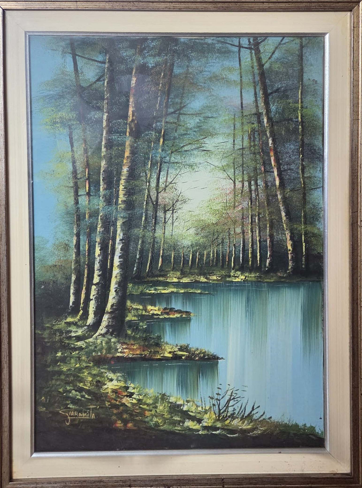 Senza titolo di Giaramita, olio su tela