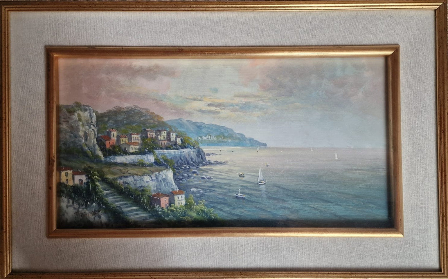 Autore Sconosciuto - Paesaggio marino