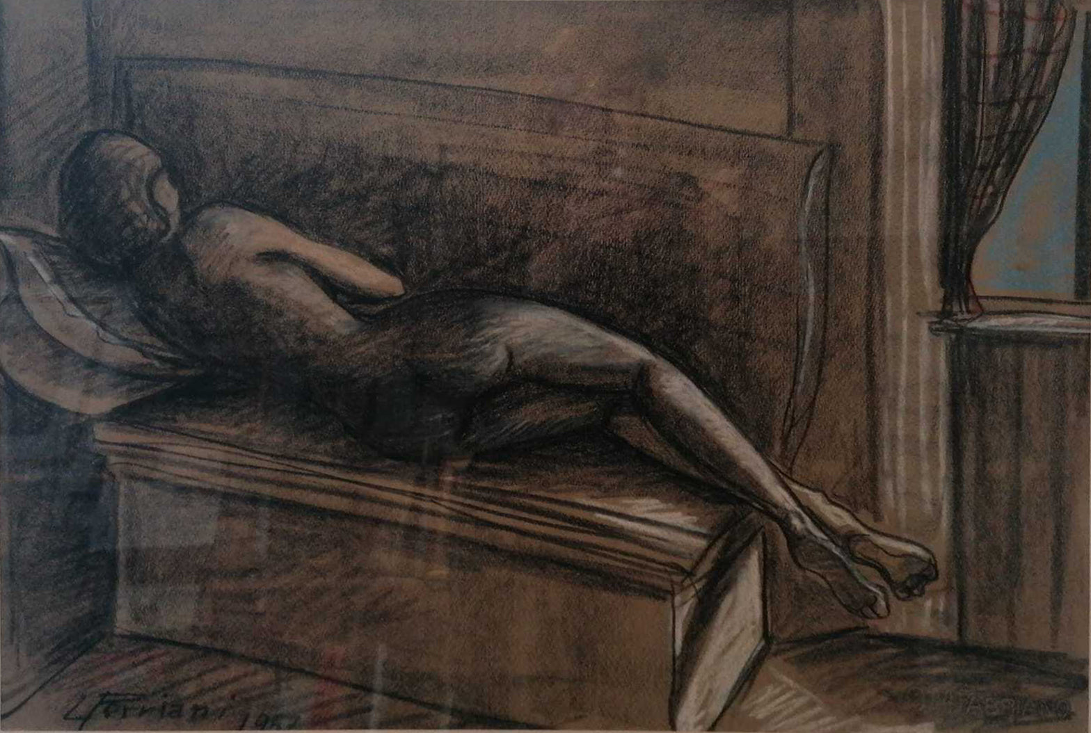 Luciano Ferriani - Senza titolo (nudo)
