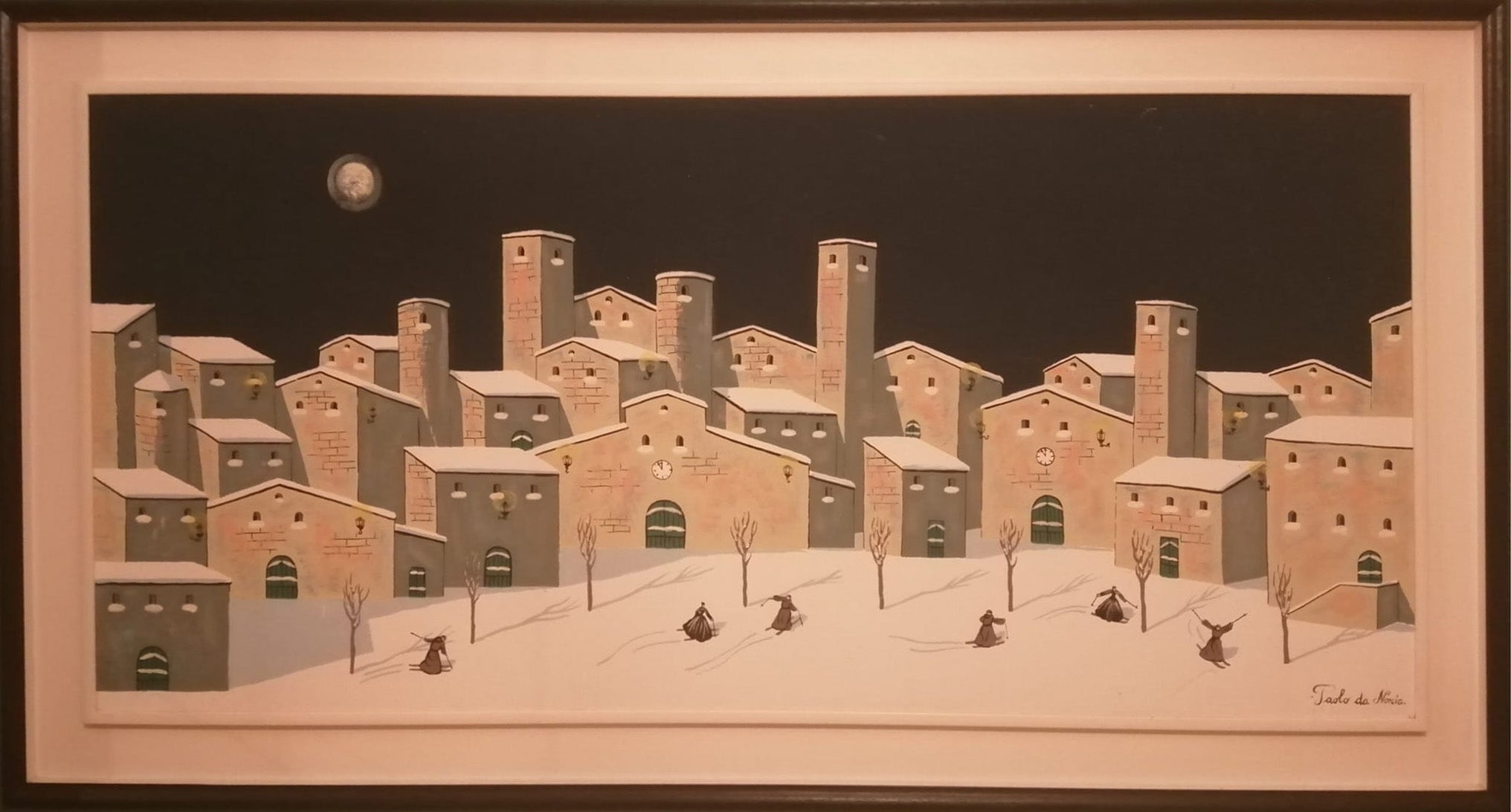 Paolo da Norcia - Paesaggio Innevato