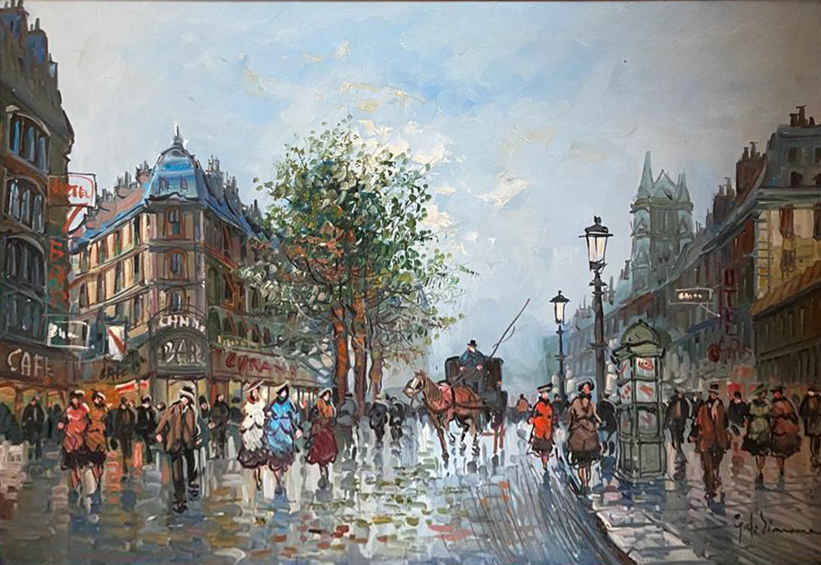 Giulio De Simone - Vista de París