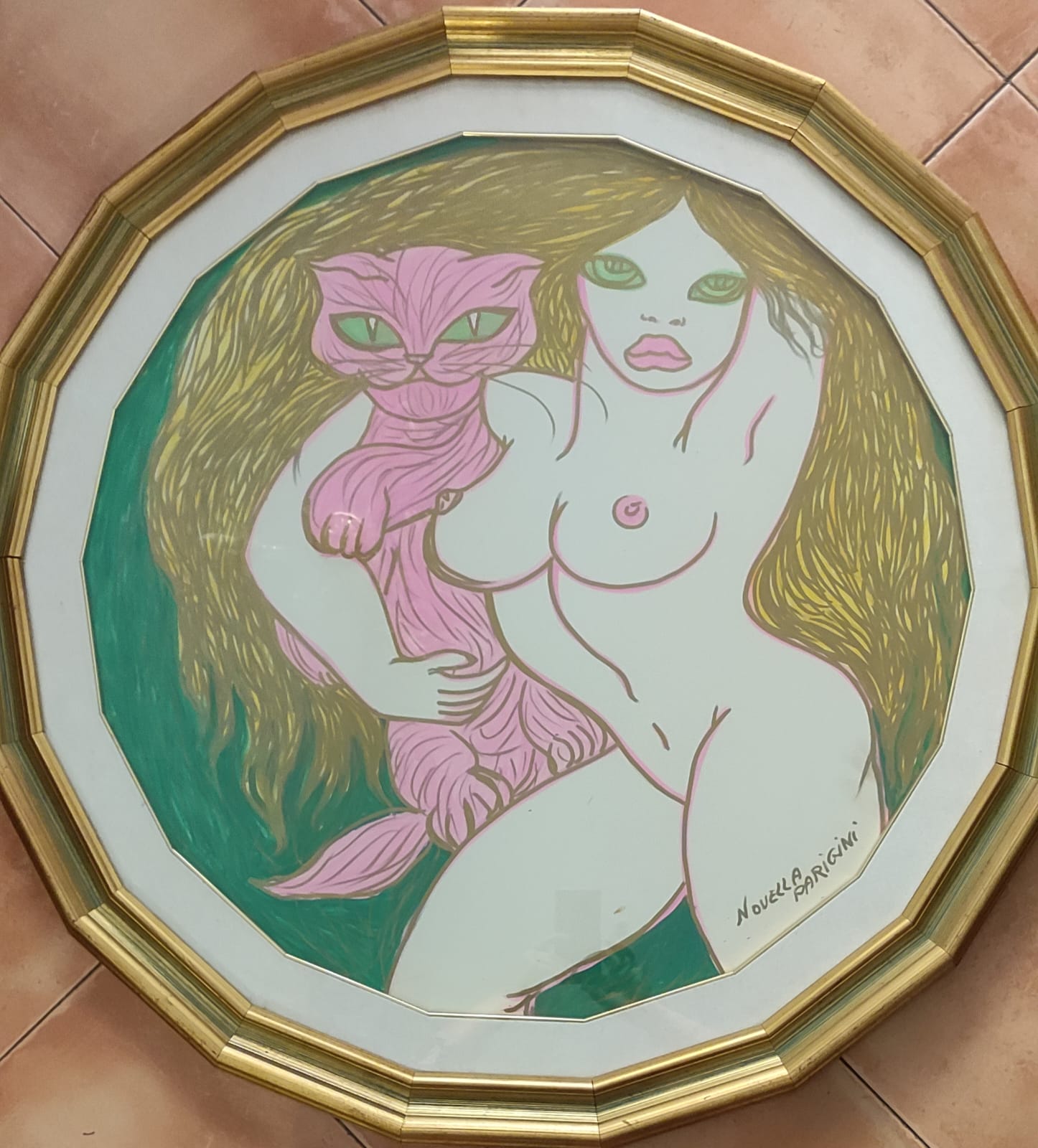 NOVELA PARIGINI - MUJER CON GATO