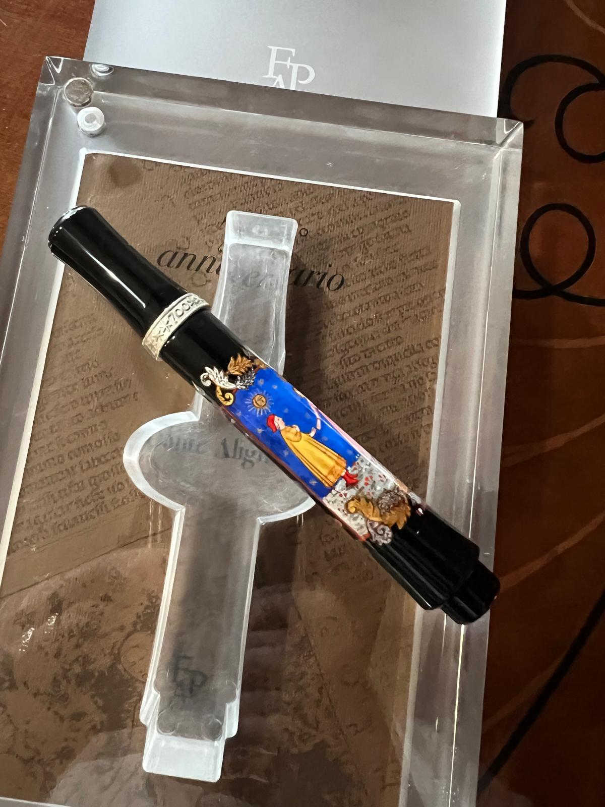 PENNA STILOGRAFICA DIPINTA A MANO - FONDAZIONE PATRIMONIO ARTISTICO