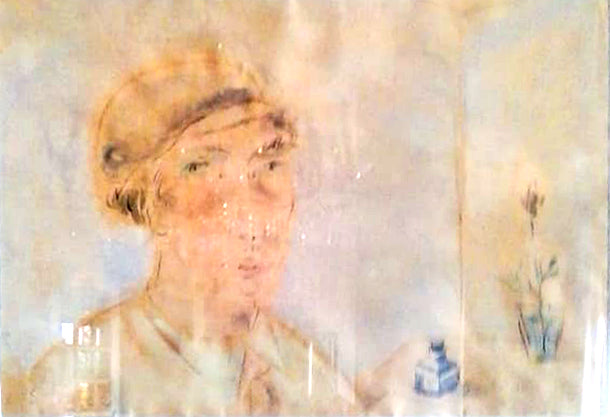 Filippo De Pisis - Ragazzo e la rosa