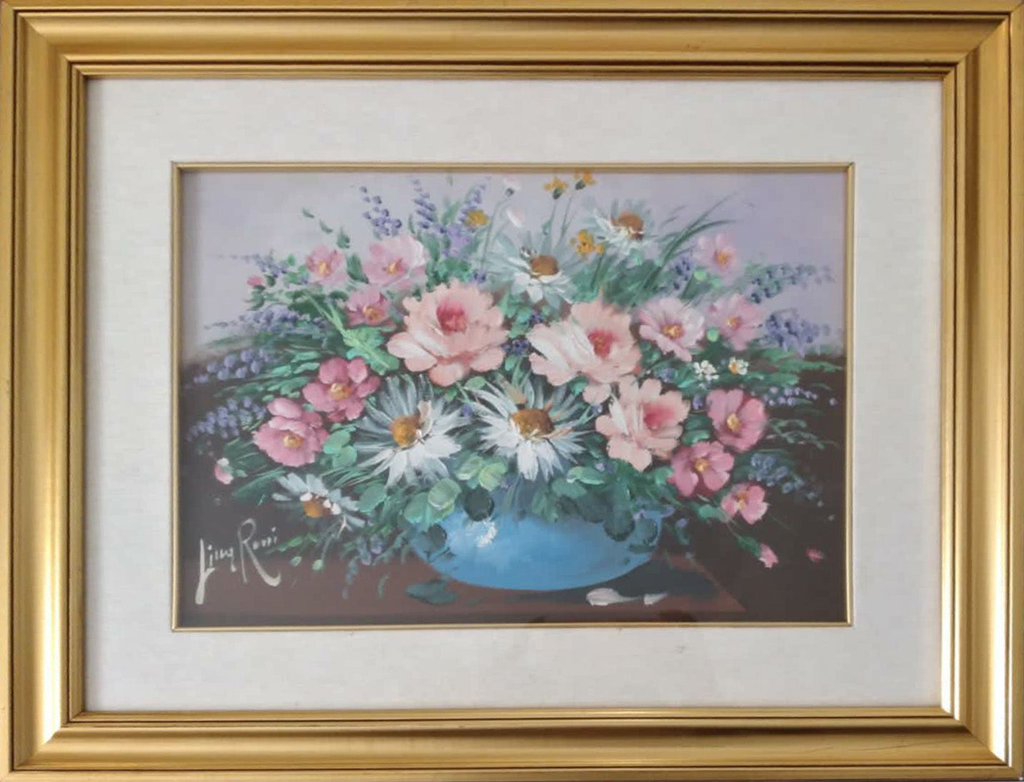 Lina Rossi - Vaso con fiori
