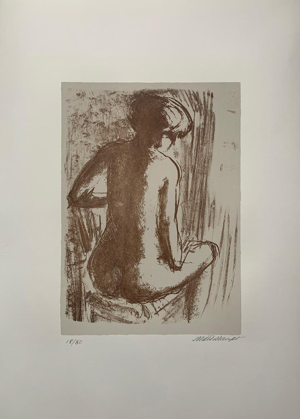 Matti Haupt - Nudo muliebre