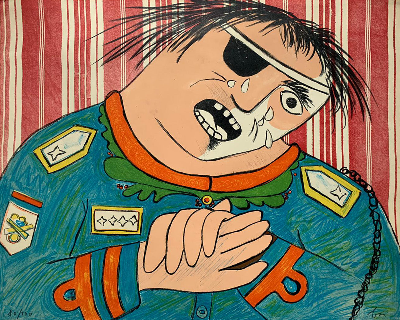 Enrico Baj - Senza titolo