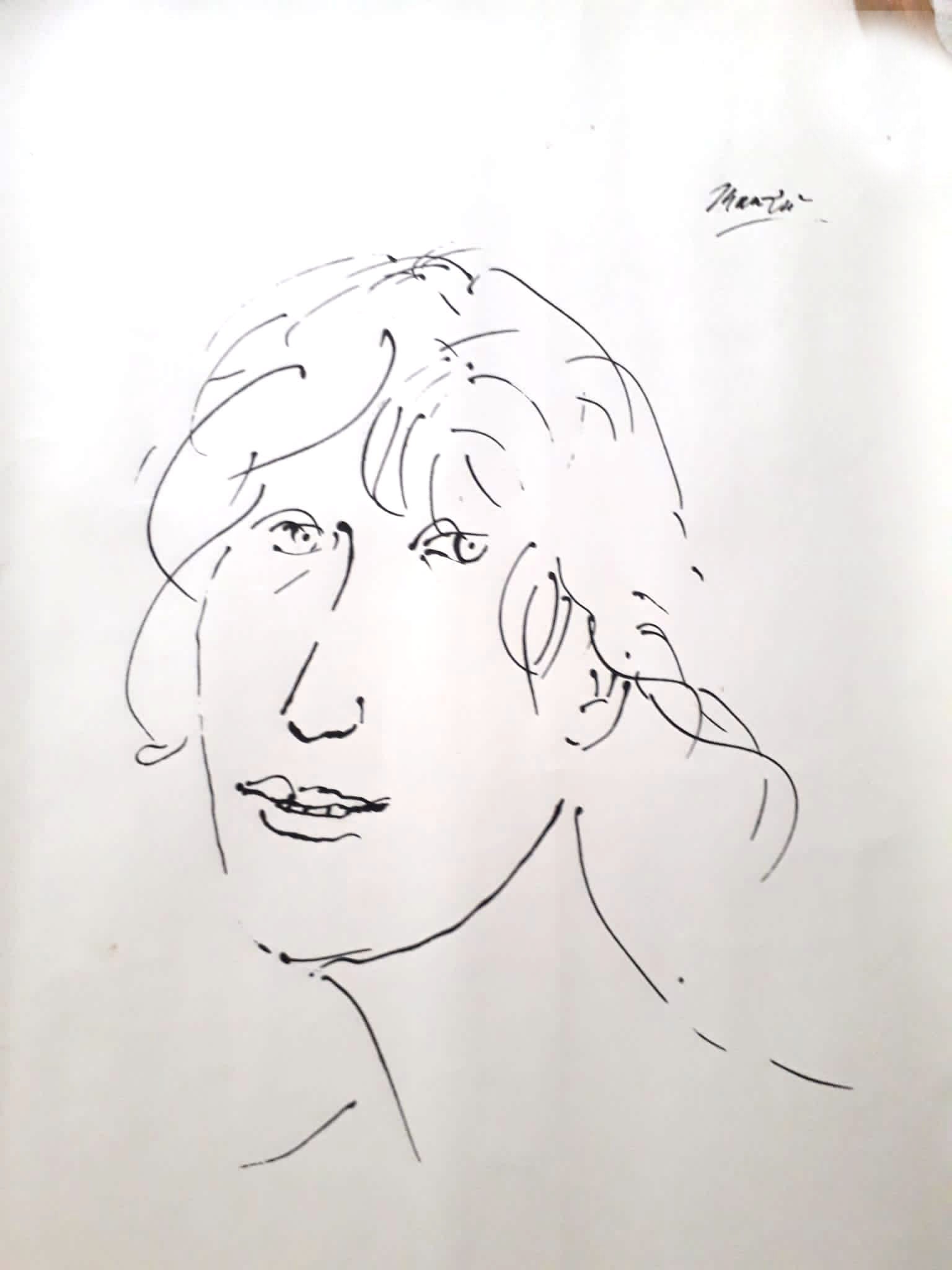 Giacomo Manzú - Testa di donna
