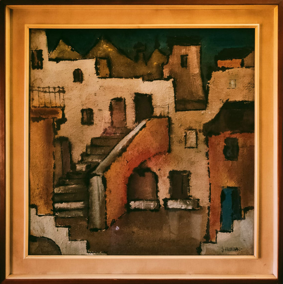 Giovanni Valenzano- Cortile a noci