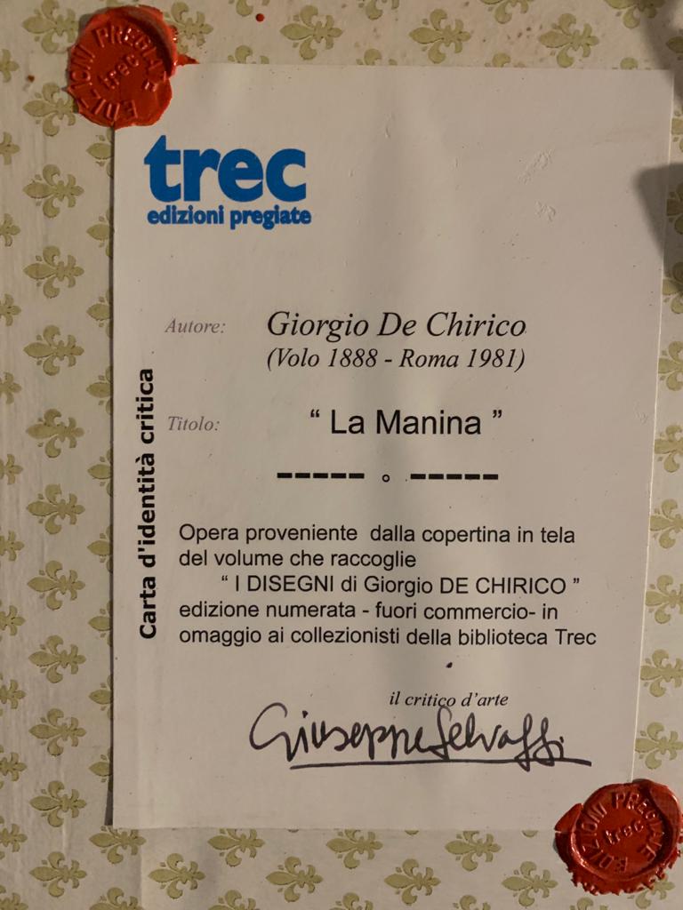 Giorgio De Chirico - La manina