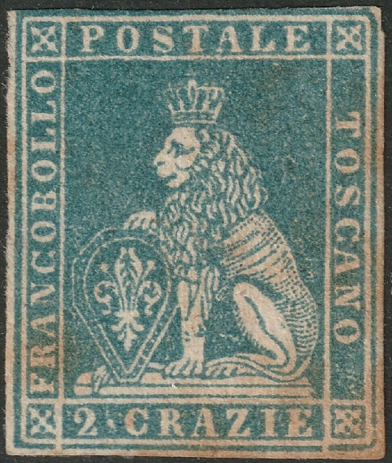 Francobollo Toscana I emissione