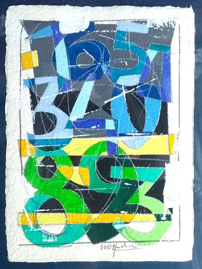 Ugo Nespolo - Numeri