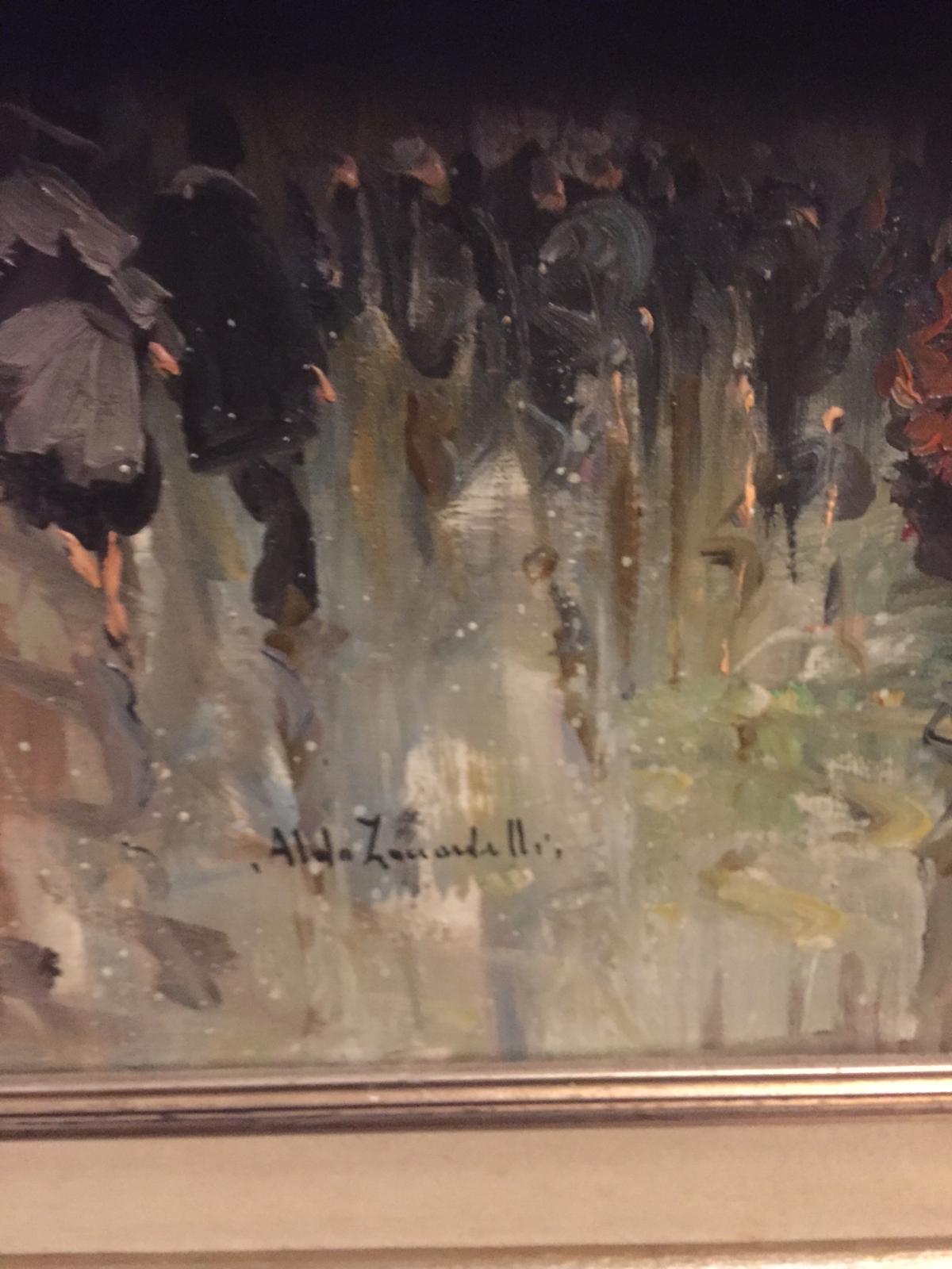 Aldo Zanardelli - Paesaggio di Parigi