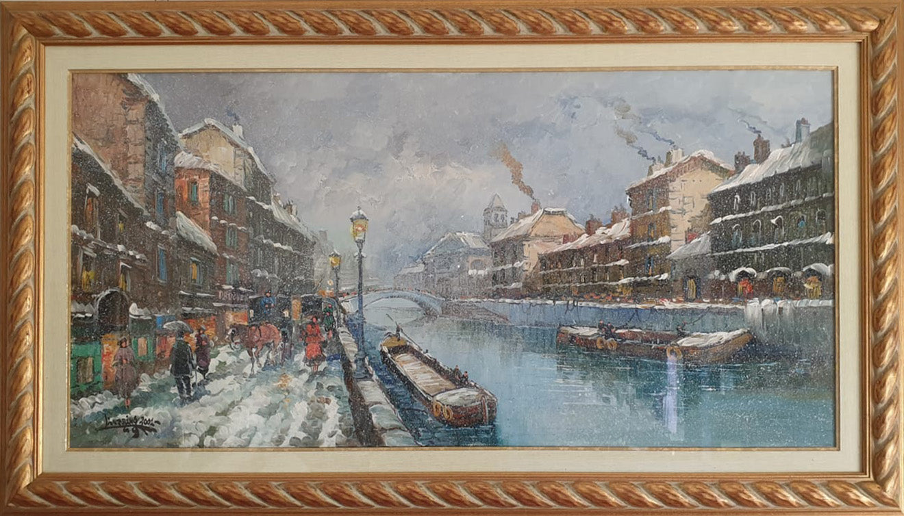 Luciano Lutring - Naviglio Innevato