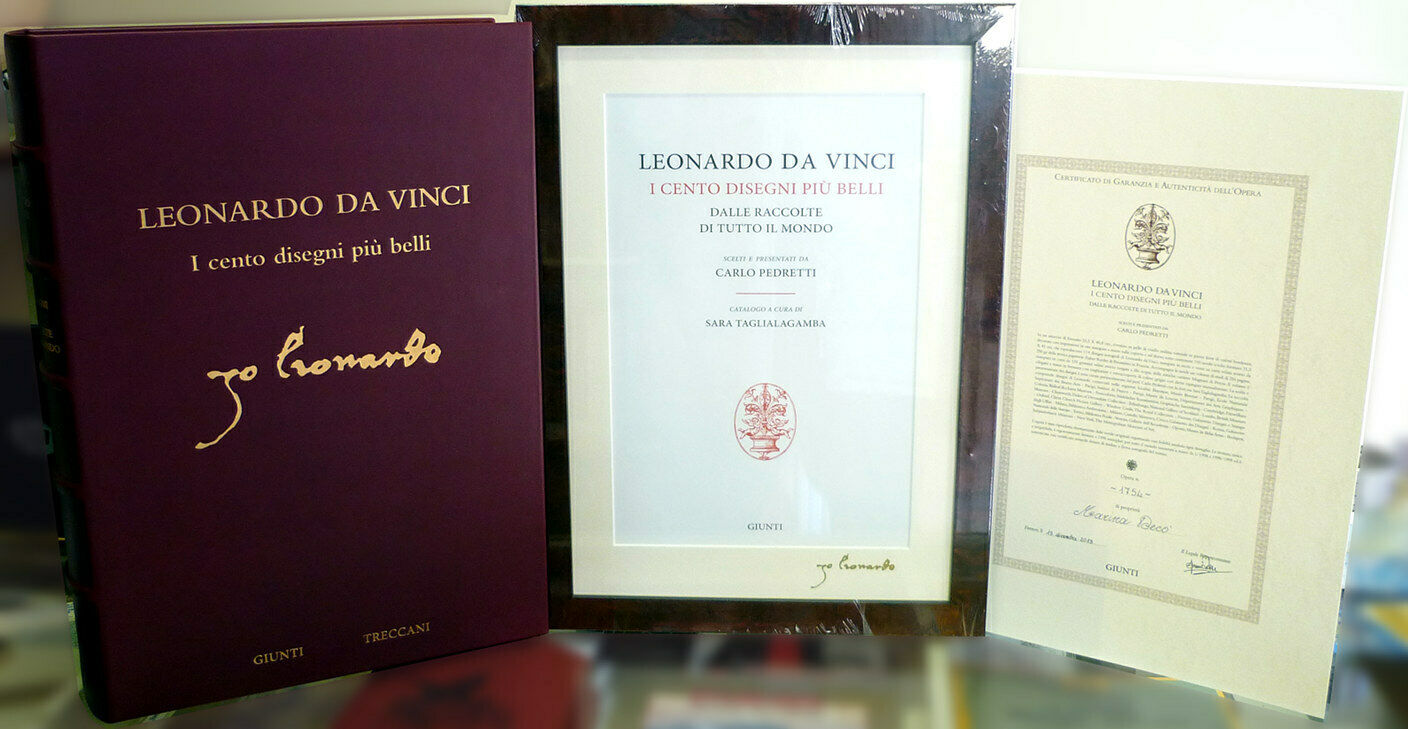 Giunti e Treccani Leonardo Da Vinci - I cento disegni più belli