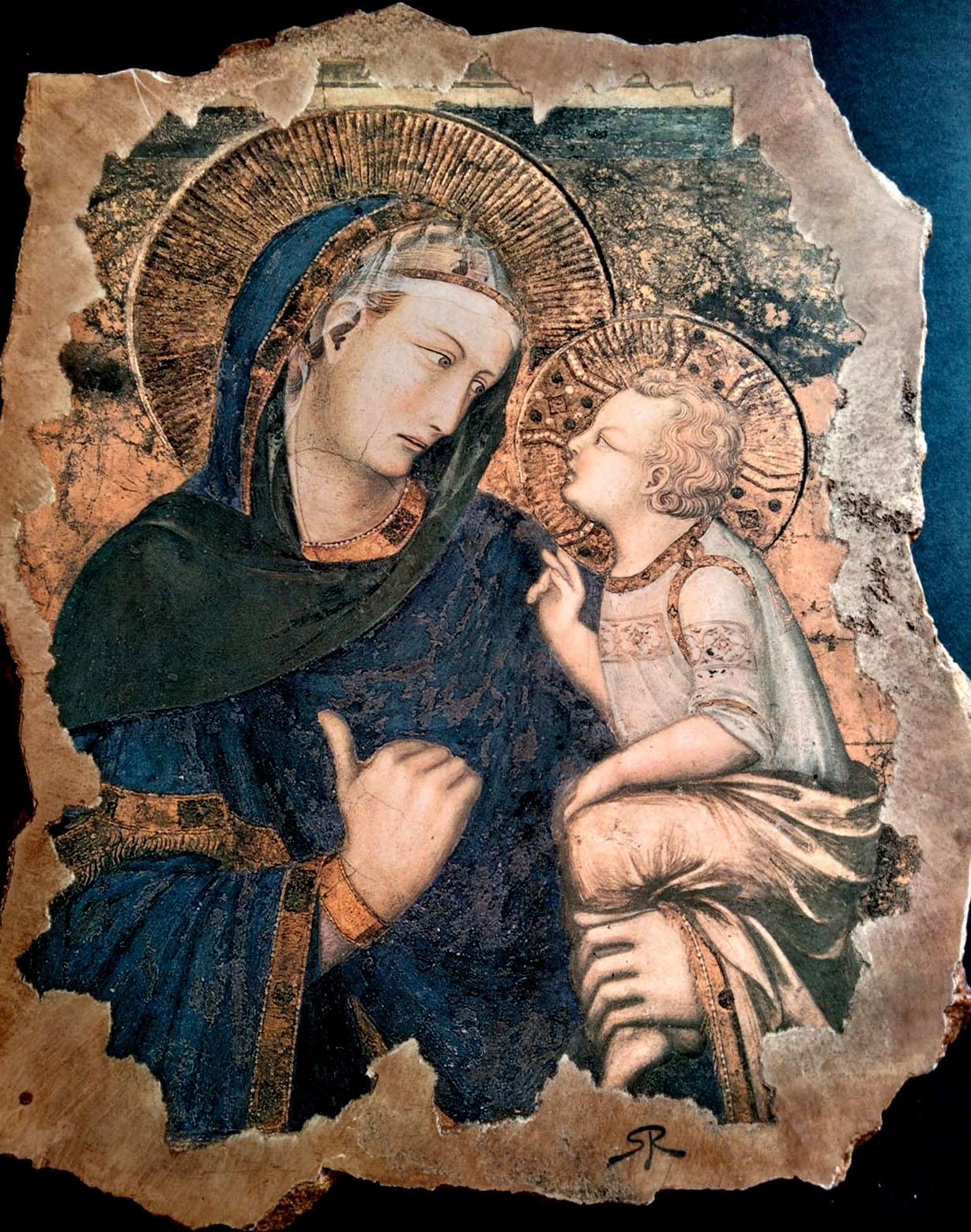 Omaggio a Pietro Lorenzetti - Madonna dei tramonti