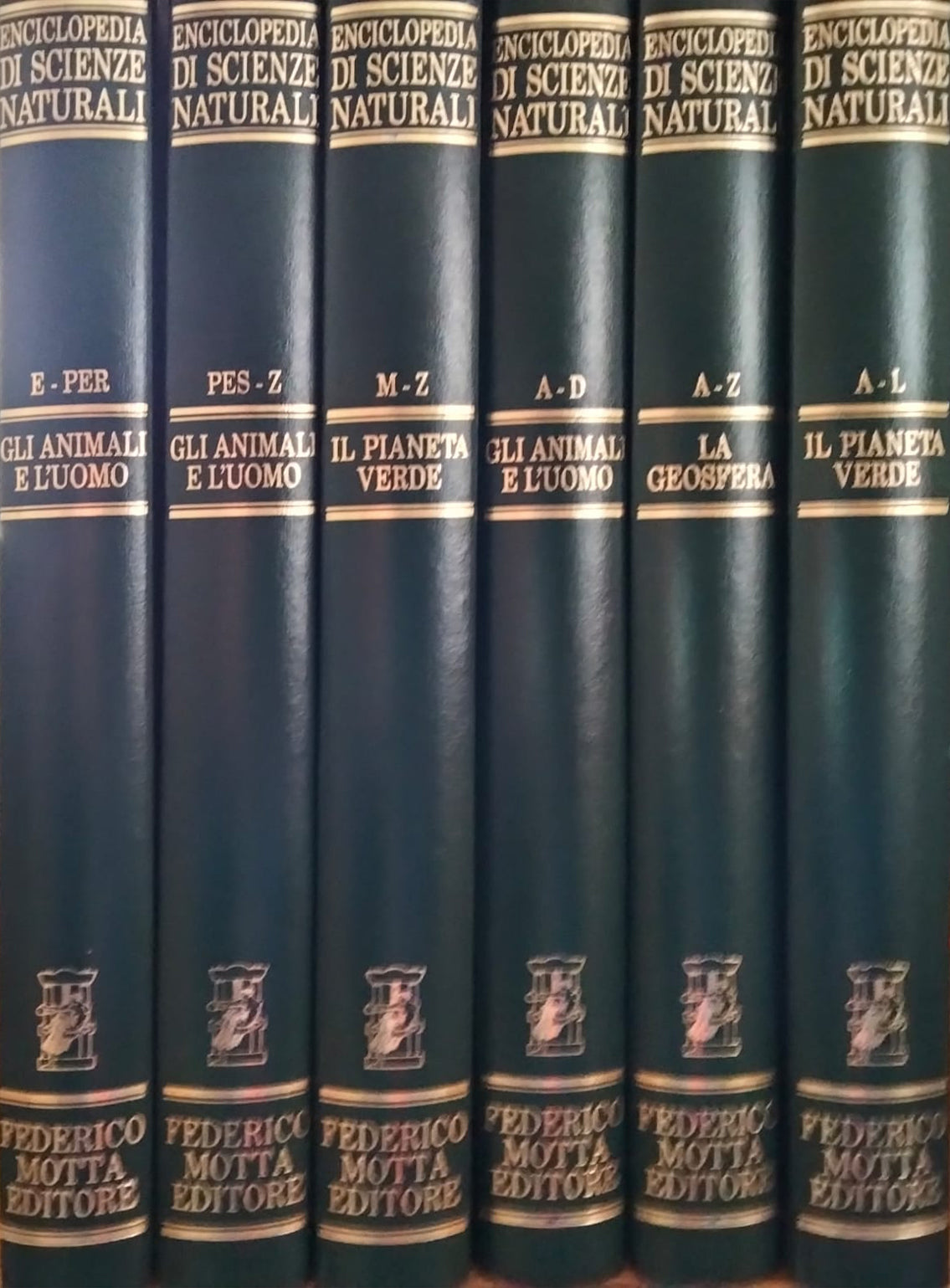 Enciclopedia delle scienze naturali - Motta editore