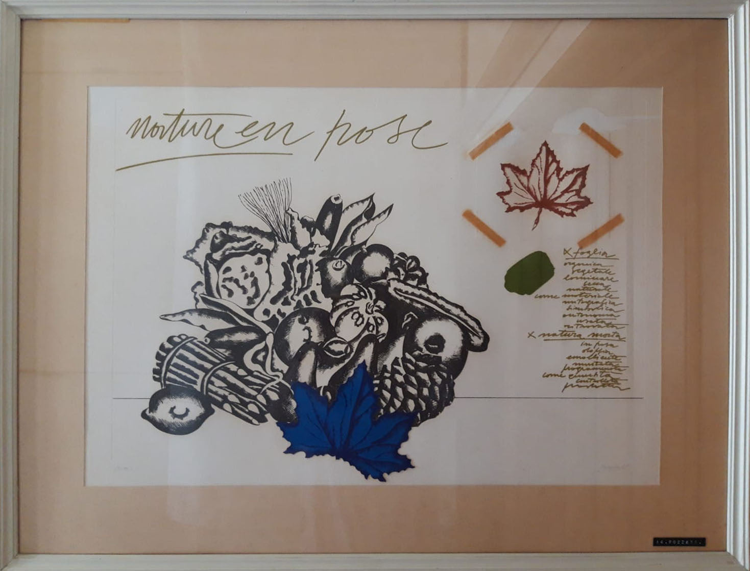 Concetto Pozzati - Nature en Pose