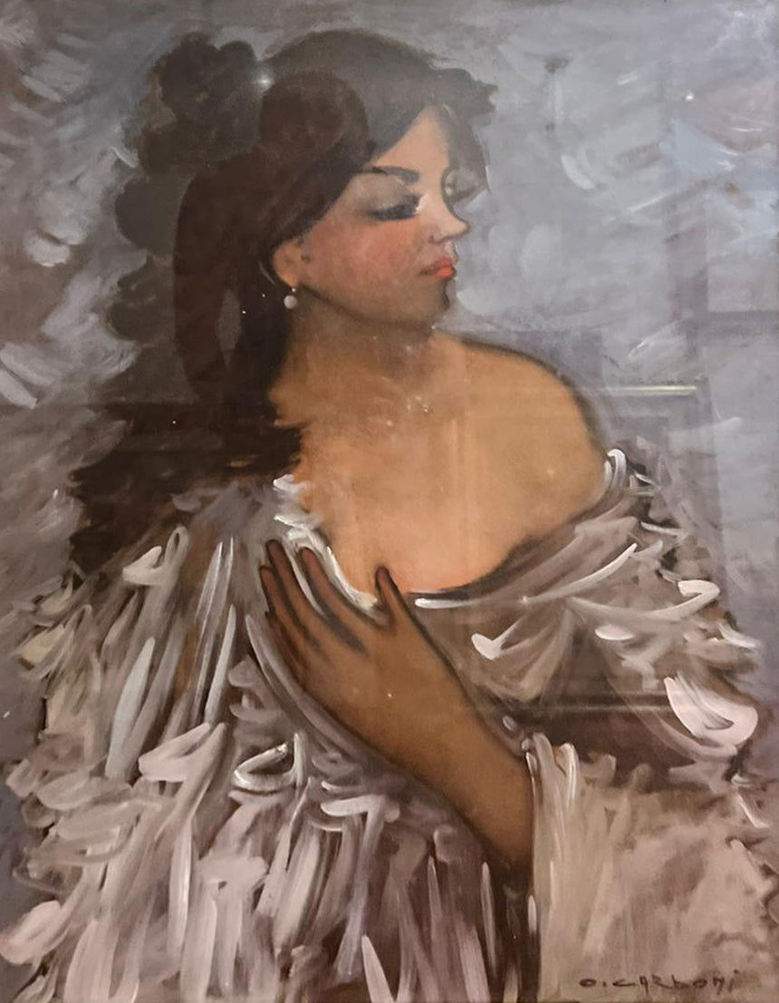 Ottavio Carboni - Ritratto di donna