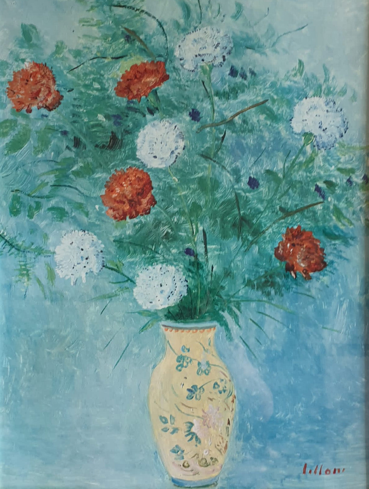 Umberto Lilloni - Fiori dal vaso cinese