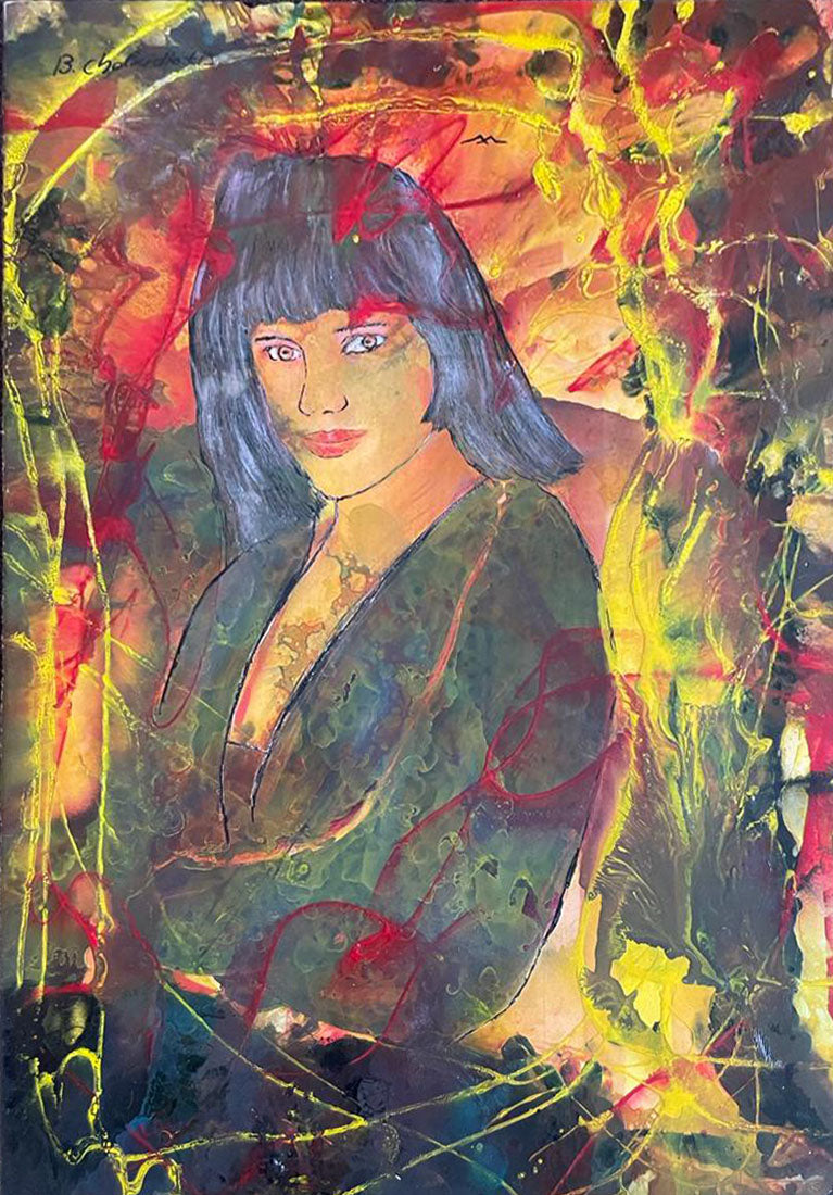Basilio Chalkidiotis - Viso di donna