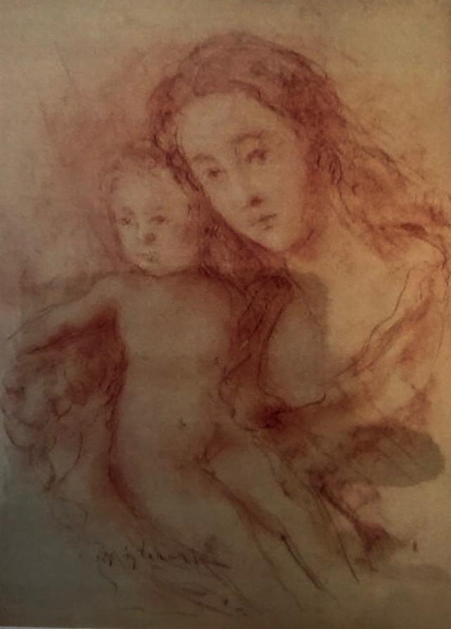 Alfredo De Martino - Madonna con Bambino