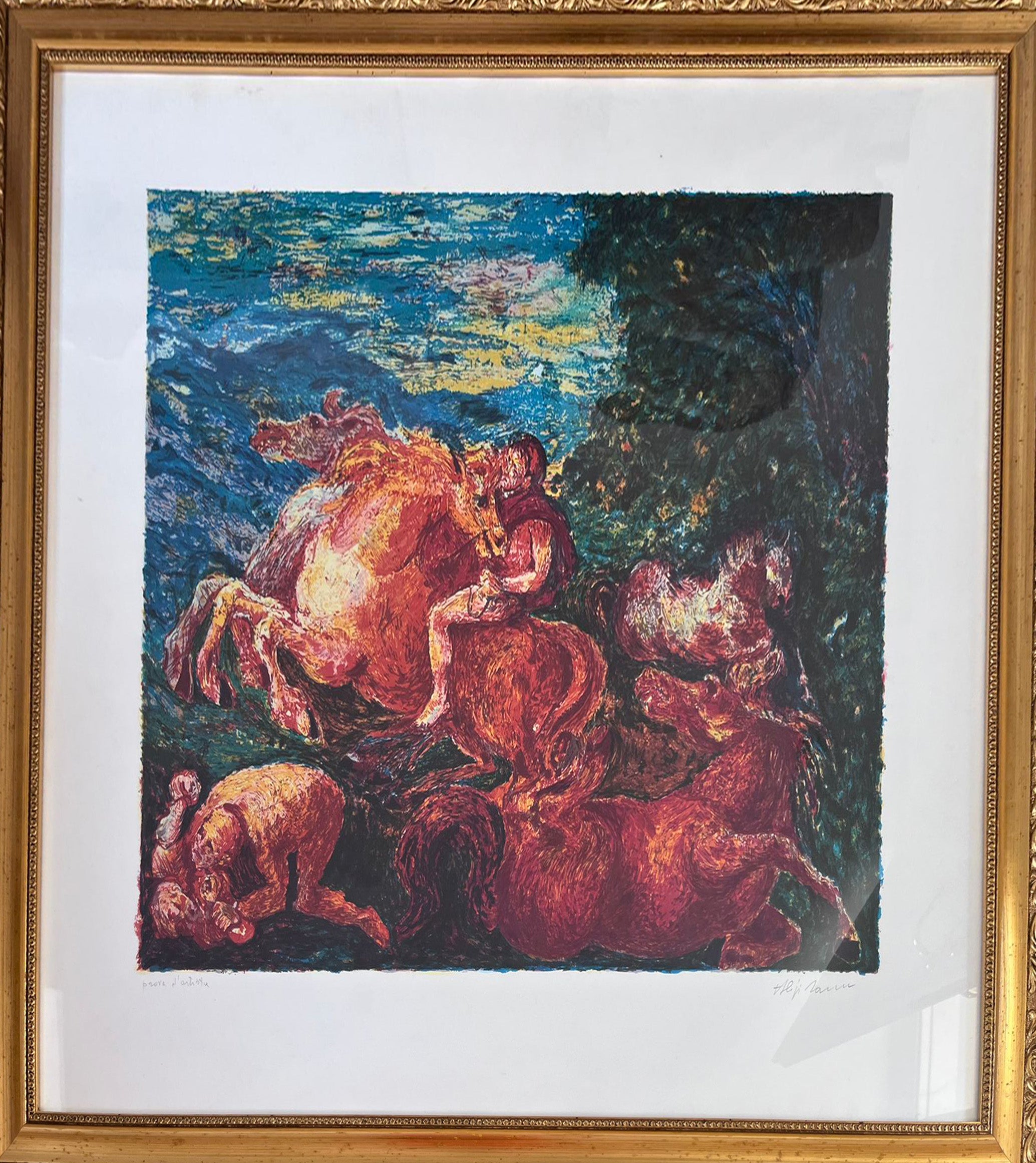 Aligi Sassu - Senza titolo