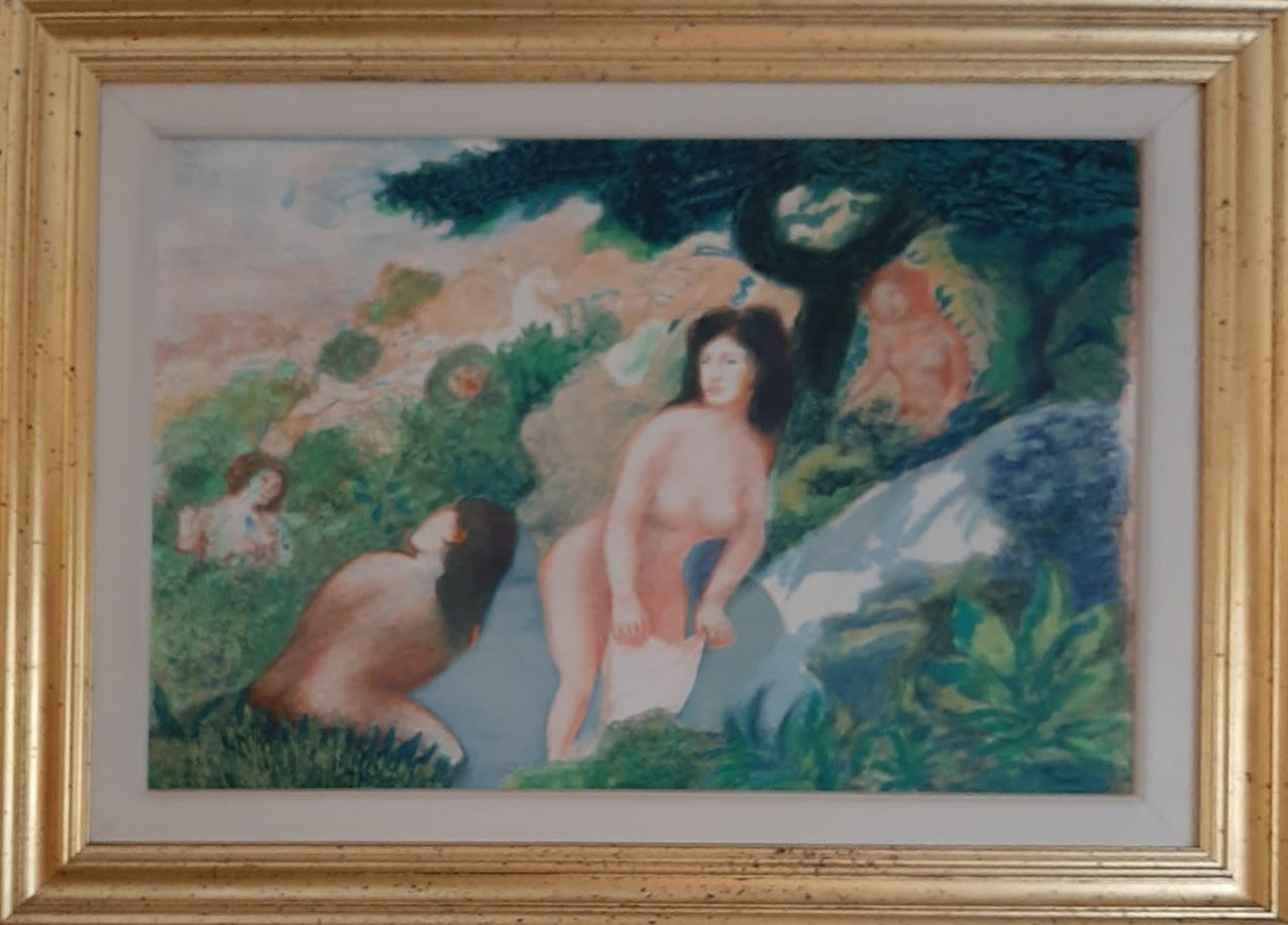 Aligi Sassu - Ninfe alla sorgente