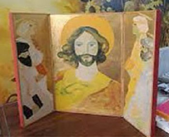 Salvatore Fiume - Il Cristo che sorride (Trittico)