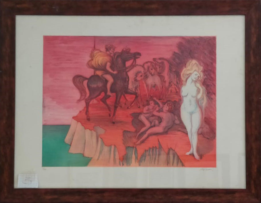 Aligi Sassu - Andromeda