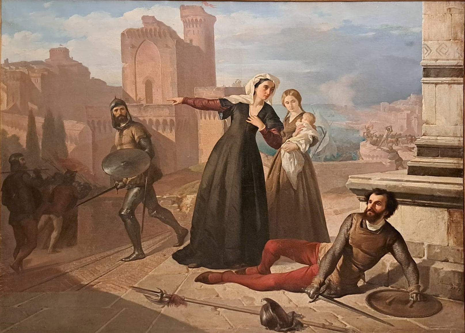 Antonio Puccinelli - Episodio dell'assedio di Ancona