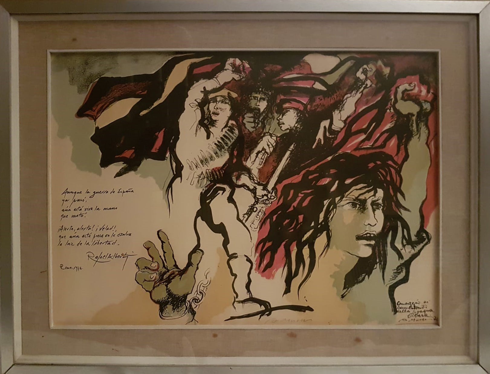 Augusto Murer - Omaggio ai combattenti della Spagna libera