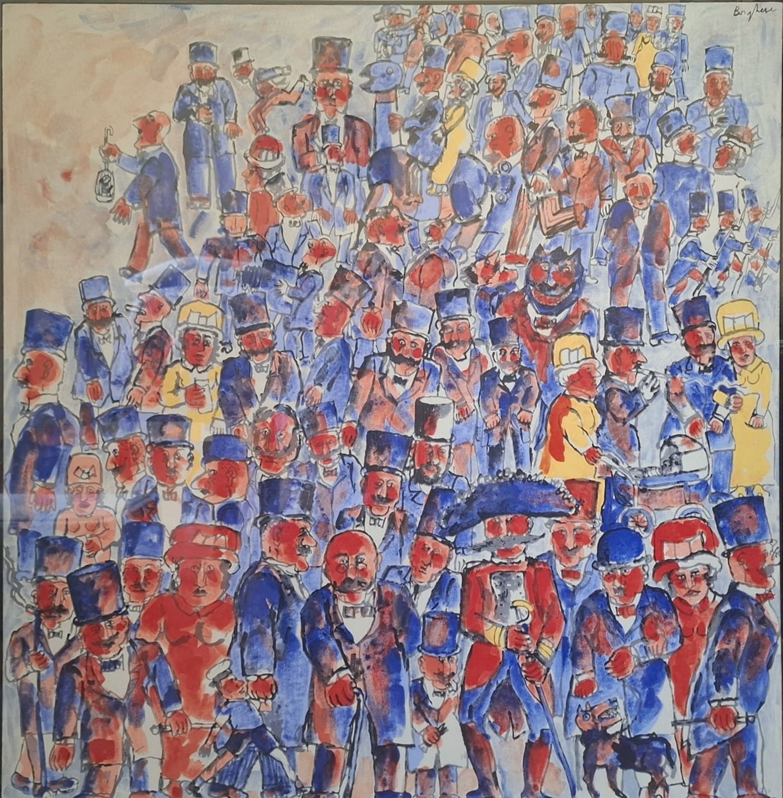 Franz Borghese - Personaggi