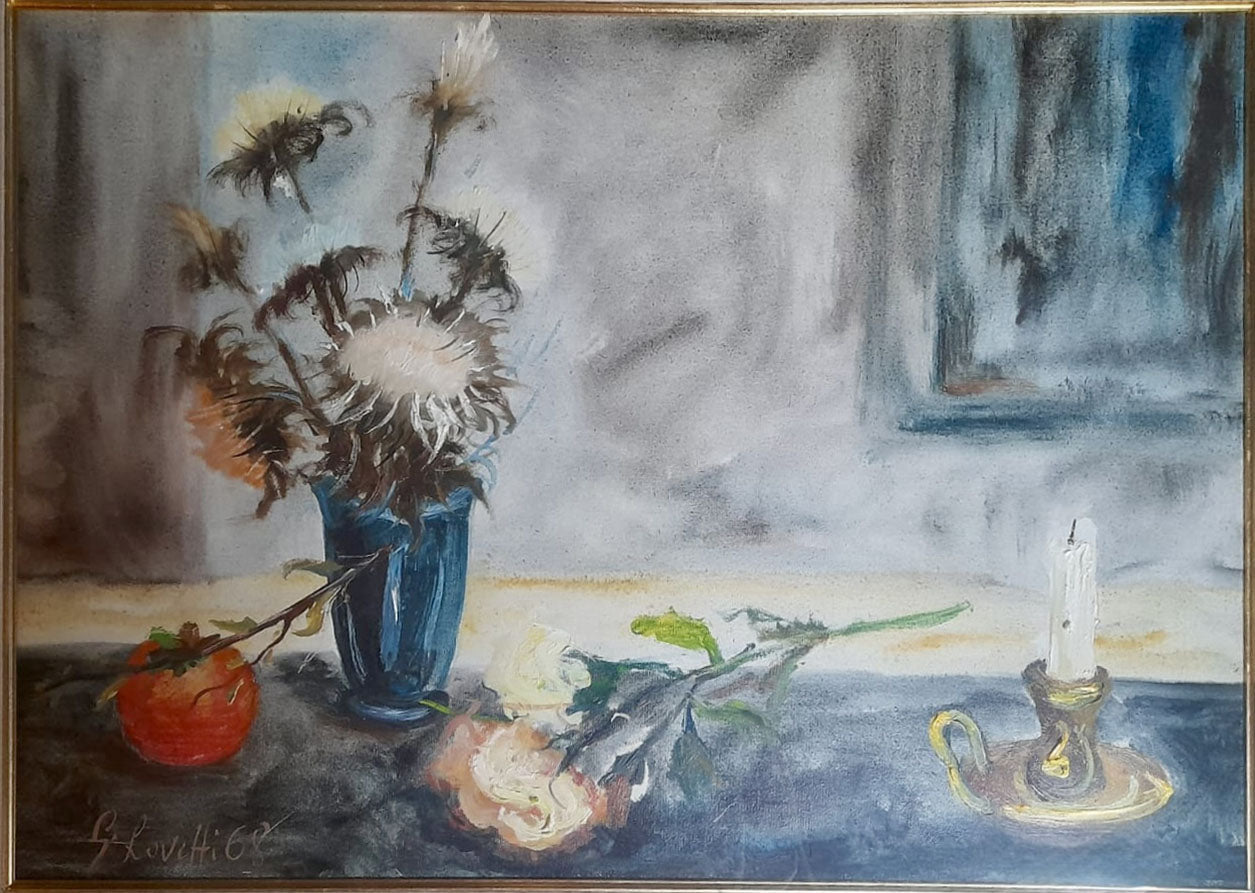 Attribuito a Giovanni Lovetti - Senza Titolo (natura morta )