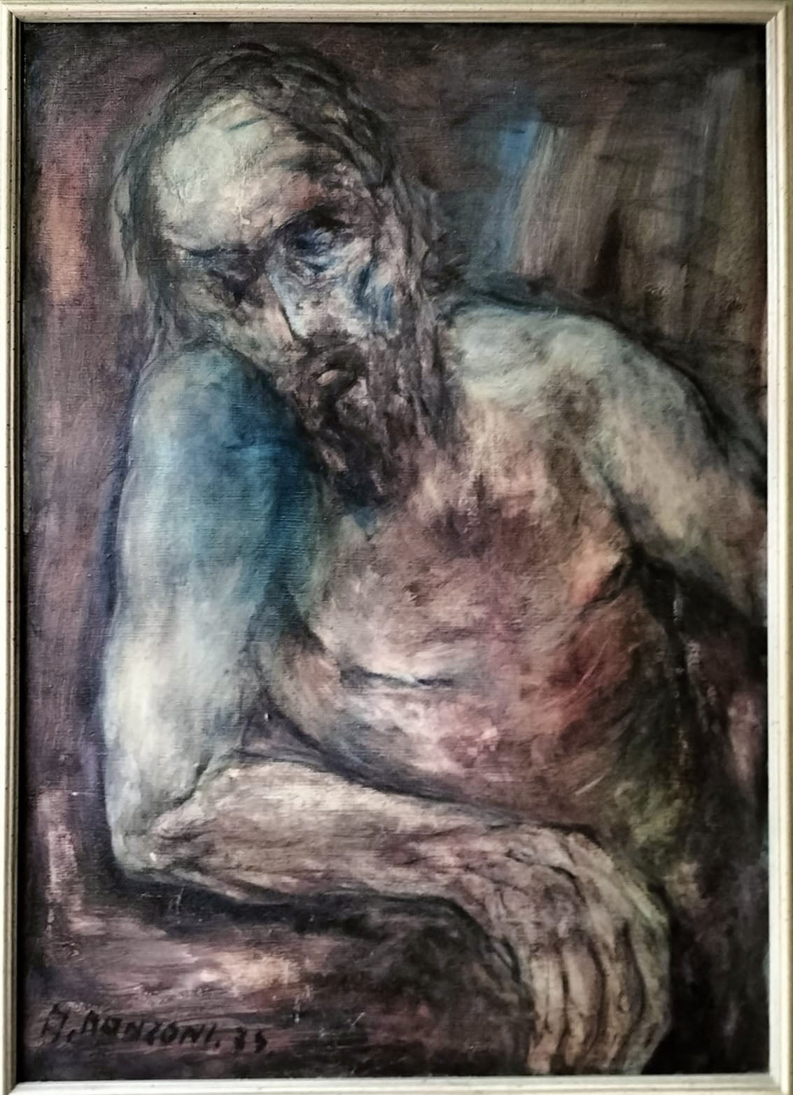 Antonio Manzoni - Senza Titolo (figura di un uomo)