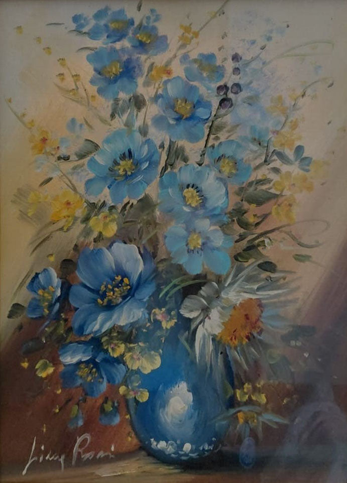 Lina Rossi Borlacchi - Flores campestres mixtas