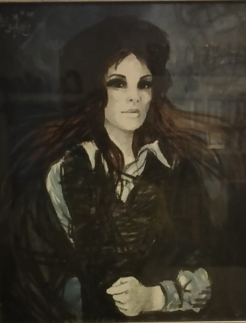 Lello Maria Barresi - Senza Titolo (ritratto di donna)