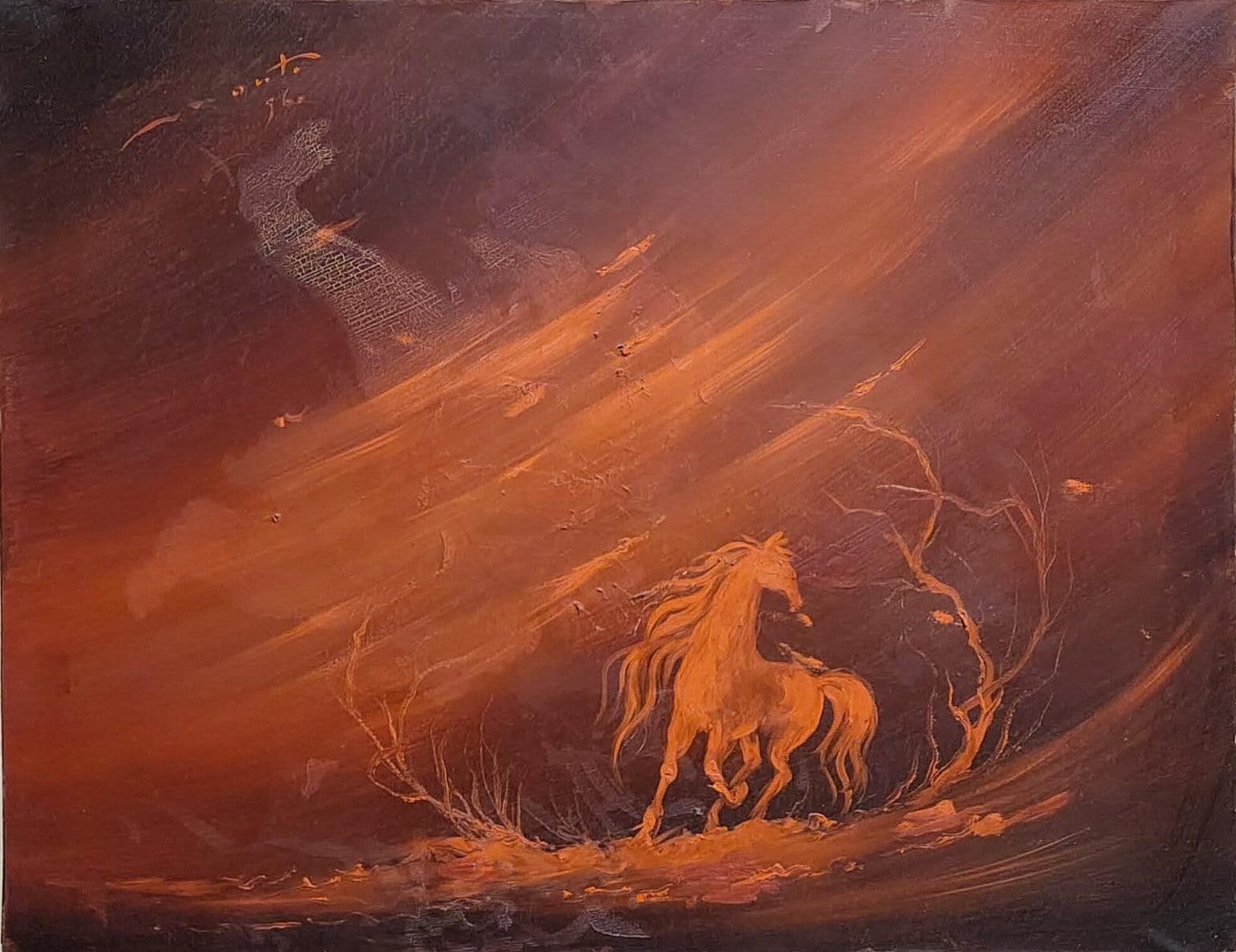 Attribuibile a Cesarino Monti - Senza Titolo (Cavallo)