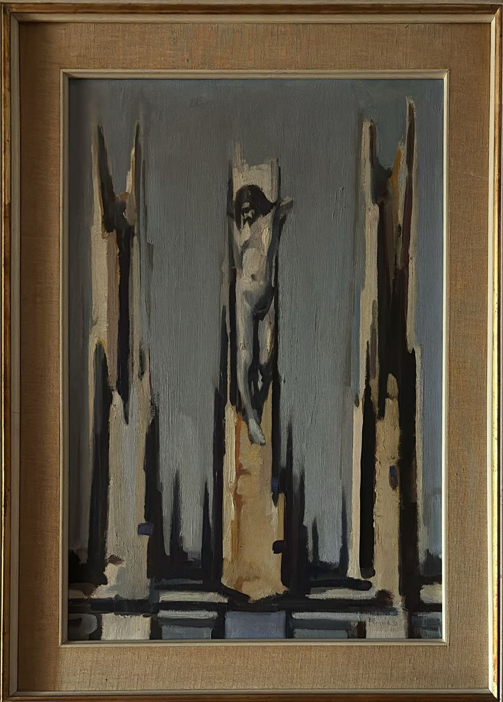 Ambrogio Fumagalli (attribuito a) - Senza titolo (astratto)