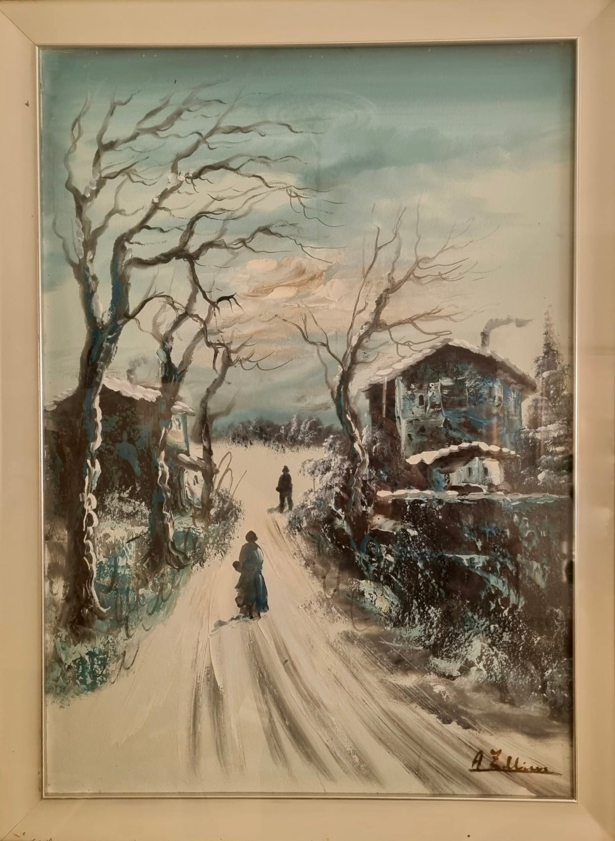 Alviero Zollino - Paesaggio invernale