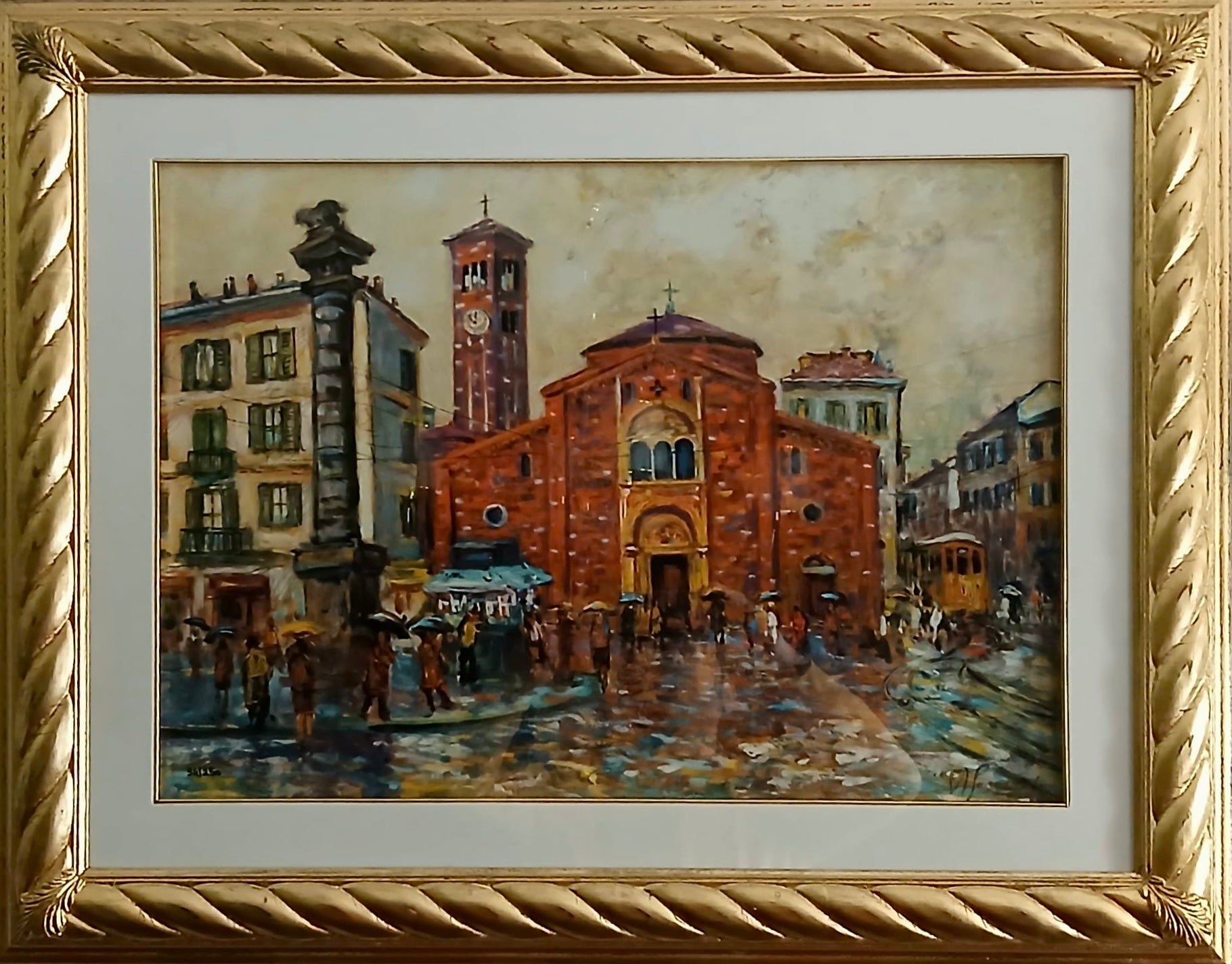 Serigrafia San Babila di Giovan Francesco Gonzaga