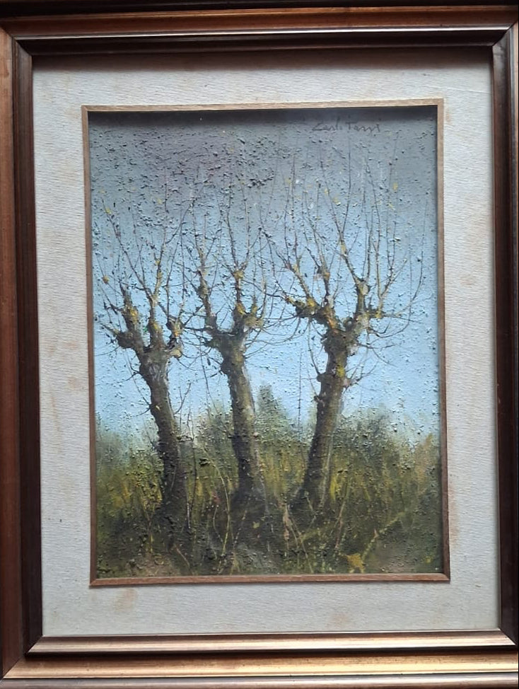 Paesaggio con tre alberi di Carlo Tassi