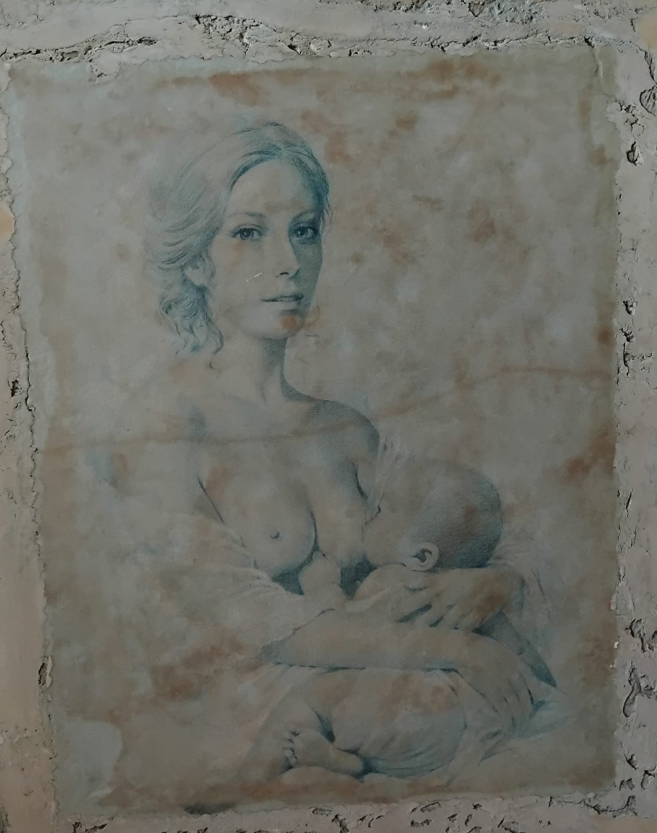 Senza titolo (Maternità) – Affresco – Anonimo