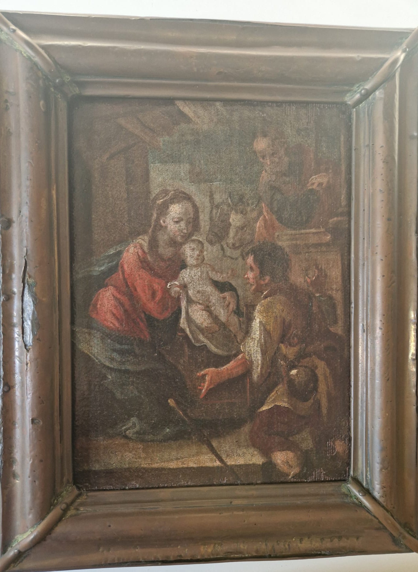 Senza titolo (Natività) – Olio – Anonimo