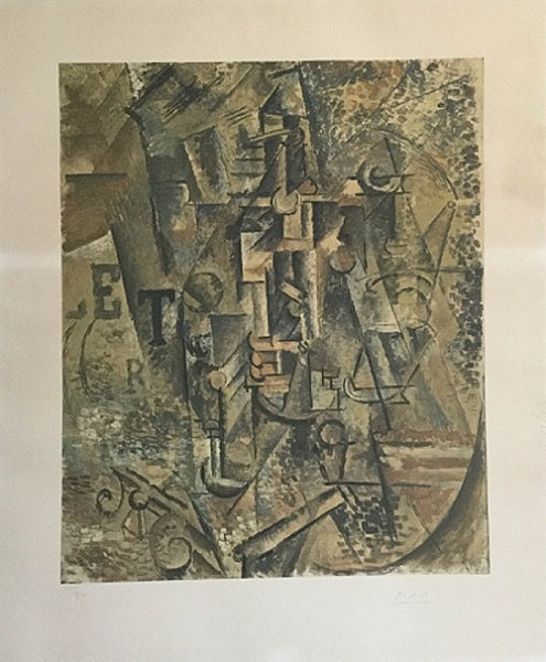 Pablo Picasso - La bouteille de rhum