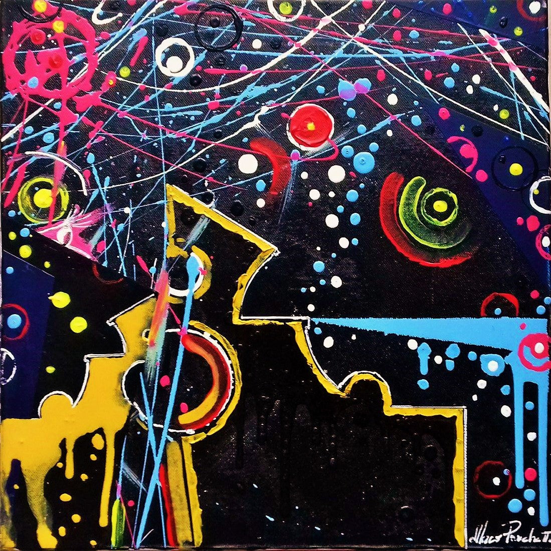 Marco Panchetti - Pioggia di luce in santo spirito