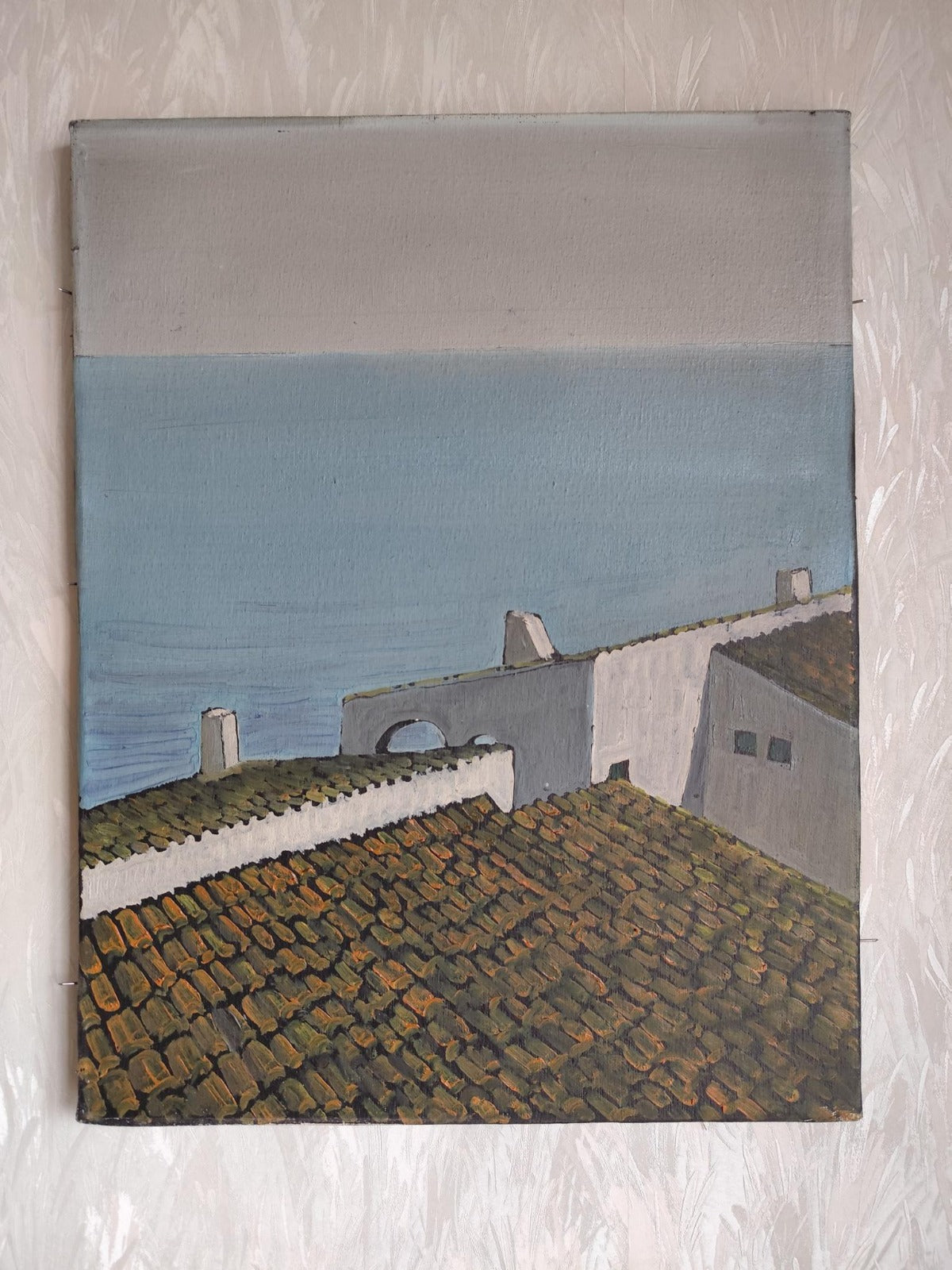 Paesaggio marino – Olio – Enotrio Pugliese