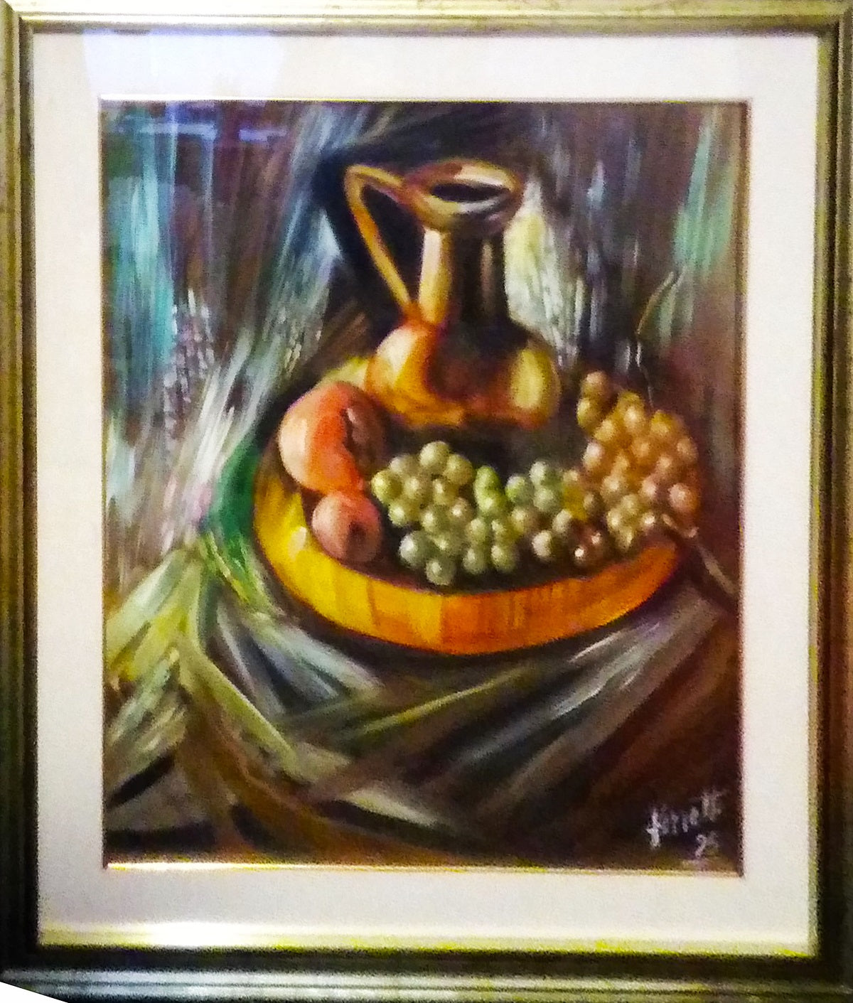 Ferretti - Vaso e frutta